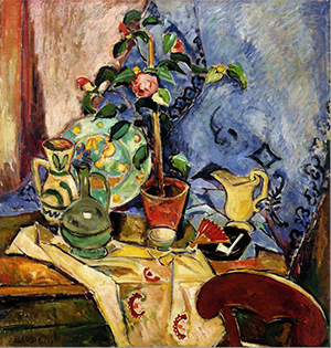 Stillleben mit Kamelie, 1918, Kunstforum Ostdeutsche Galerie, Regensburg